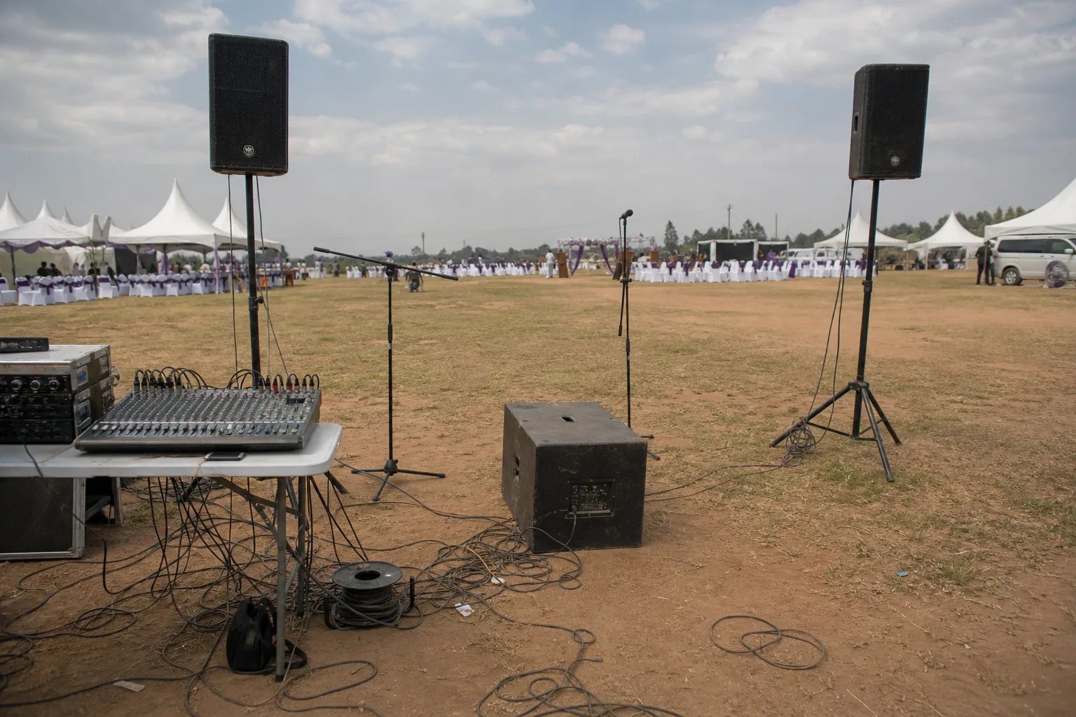 Event audio and AV production photograph 2